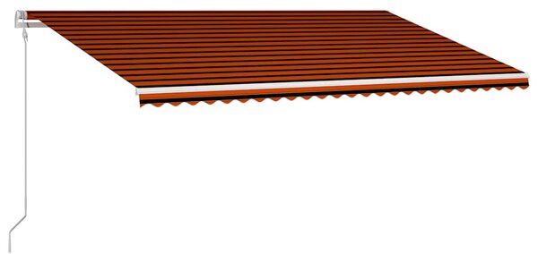 Tenda na automatsko uvlačenje 600 x 300 cm narančasto-smeđa - Šarena / 600 x 300 cm