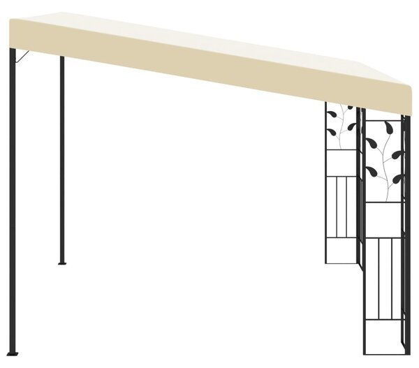 Zidna sjenica 3 x 3 x 2,5 m krem - Krema / 3 x 3 x 2.5 m
