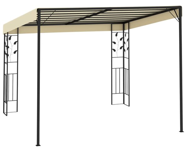 Zidna sjenica 3 x 3 x 2,5 m krem - Krema / 3 x 3 x 2.5 m