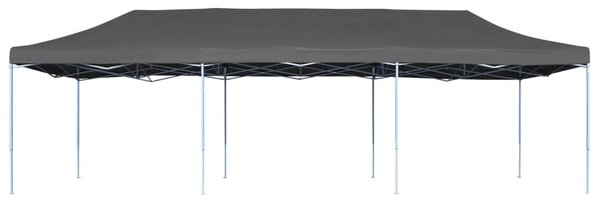 Sklopivi šator za zabave 3 x 9 m antracit - Antracitno siva / N/A