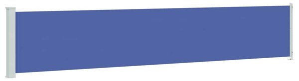 Uvlačiva bočna tenda za terasu 117 x 600 cm plava - Plava / 117 x 600 cm