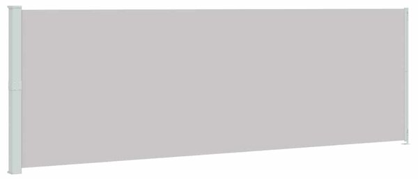 Uvlačiva bočna tenda za terasu 200 x 600 cm siva - Siva / 200 x 600 cm