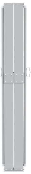 Uvlačiva bočna tenda za terasu 170 x 1200 cm crvena - Crvena / 170 x 1200 cm