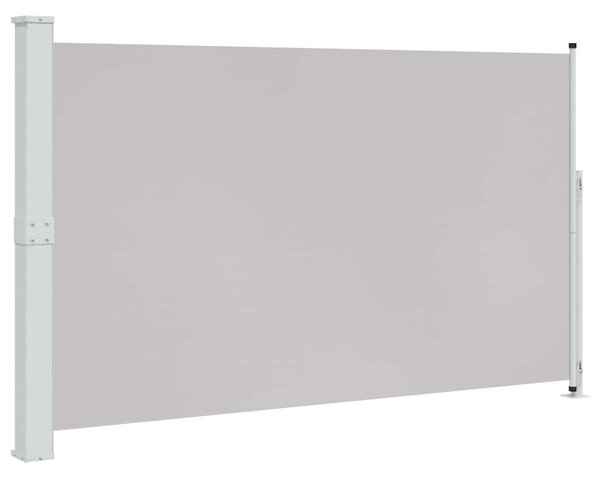 Uvlačiva bočna tenda za terasu 180 x 300 cm siva - Siva / 180 x 300 cm