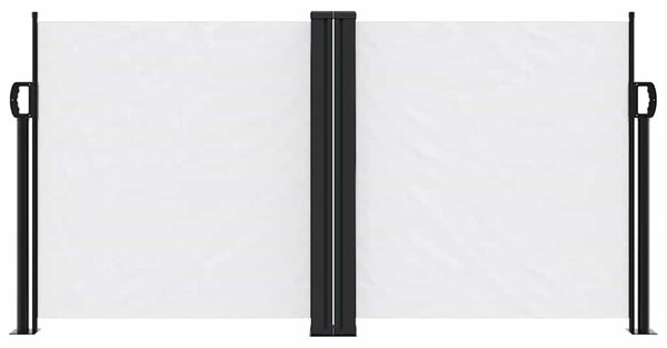 Bočna tenda na uvlačenje bijela 120x1200 cm - Bijela / 120 x 1200 cm