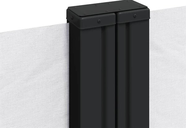 Bočna tenda na uvlačenje bijela 120x1200 cm - Bijela / 120 x 1200 cm