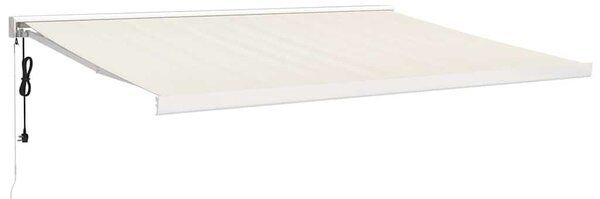 Tenda na uvlačenje krem 4 x 3 m od tkanine i aluminija - Krema / 4 x 3 m