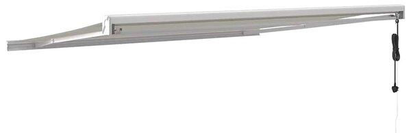 Tenda na uvlačenje krem 4 x 3 m od tkanine i aluminija - Krema / 4 x 3 m