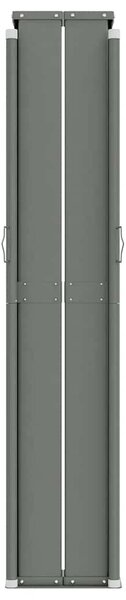 Uvlačiva bočna tenda crvena 220 x 1000 cm - Crvena / 220 x 1000 cm