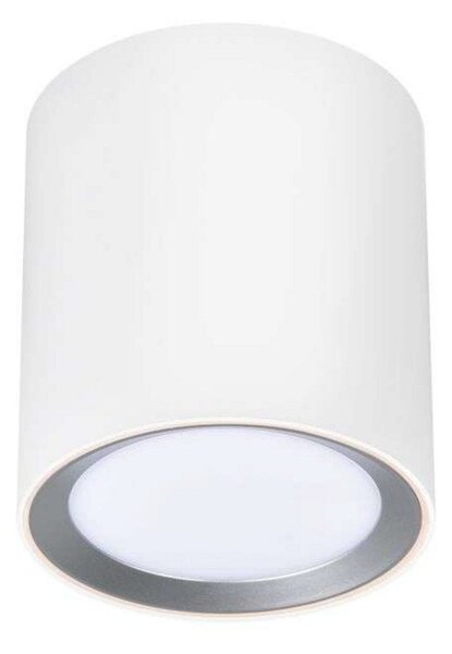 Nordlux Landon Smart LED stropni spot, bijeli, visina 14 cm, prigušiva, Bijela, Dnevni boravak/blagovaonica, Metal