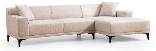 Atelier Del Sofa Kutna garnitura, Bijela, Petra R Corner - White