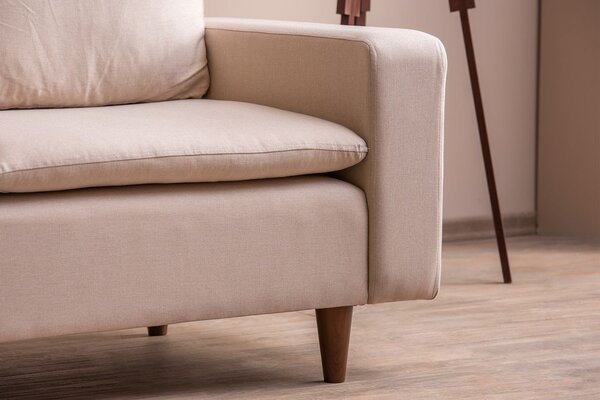 Atelier Del Sofa Dvosjed, Krem, Lungo - Cream