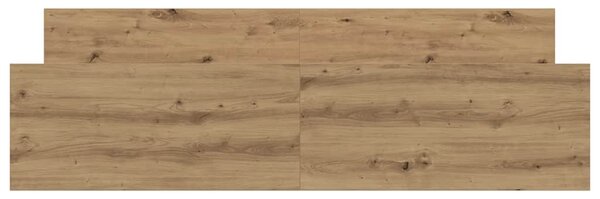 Okvir kreveta bez madraca boja hrasta artisan 180x200 cm - Smeđa / 180 x 200 cm