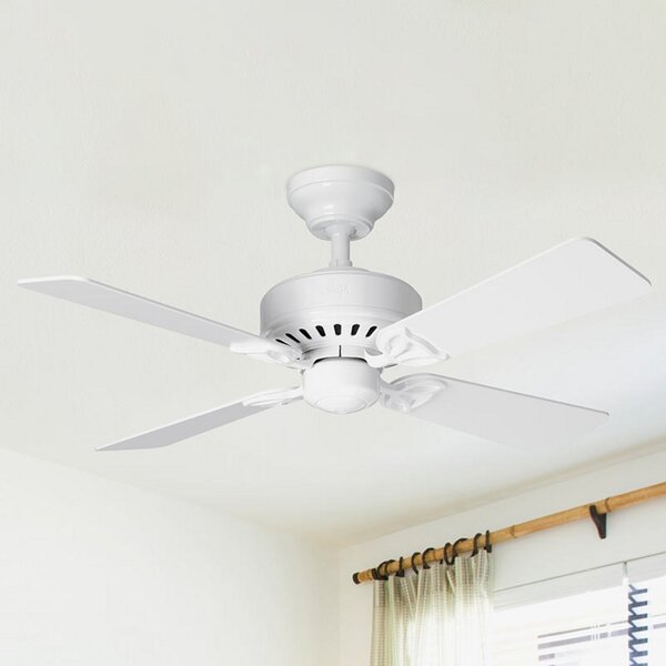Stropni ventilator Hunter Bayport bijela/svijetli hrast