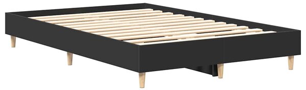 Okvir kreveta bez madraca crni 135x190 cmkonstruirano drvo - Crna / 135 x 190 cm