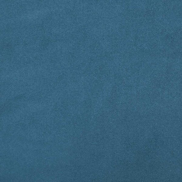 Box Spring krevet bez madracem tamnoplavi 180x220 cm baršun - Plava / 180 x 220 cm
