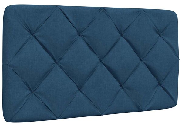 Krevet s madracem plavi 80x200 cm od tkanine - Plava / 80 x 200 cm