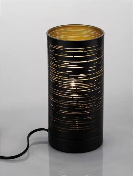 ZANE STOLNA LAMPA E14 /IP20/CRNA/ZLATNA NL9155902