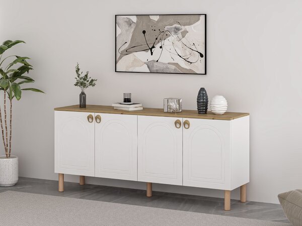 Zondo.hr Komoda Lotusiak (bijela). Akcija -30%. 1121665