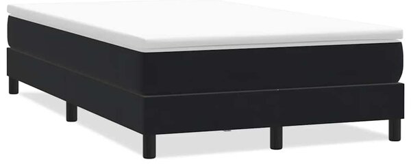 Box Spring krevet bez madraca crni 120x210 cm samt - Crna / 120 x 210 cm