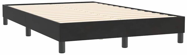 Box Spring krevet bez madraca crni 120x210 cm samt - Crna / 120 x 210 cm