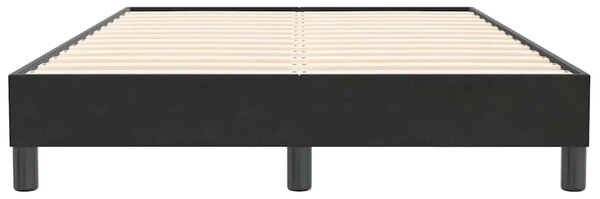 Box Spring krevet bez madraca crni 120x210 cm samt - Crna / 120 x 210 cm