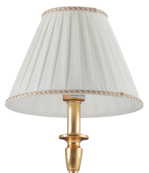 ORION Stolna lampa Donata Ø 25,4 cm, Zlato / mjed, Dnevni boravak/blagovaonica, Plastika