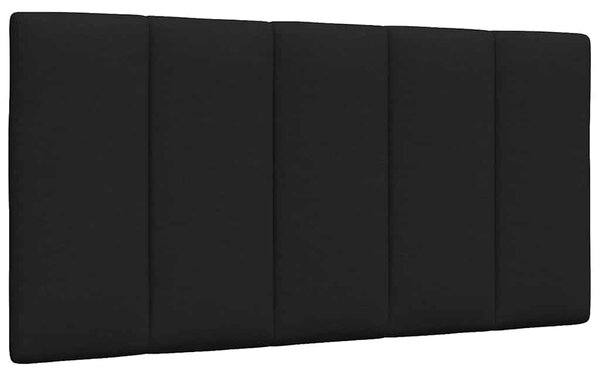 Krevet s madracem Hanko crni 100 x 200 cm od tkanine - Crna / 100 x 200 cm