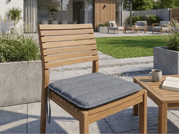 Jastuk za stolicu LINGE GREY 37x37 cm, siva