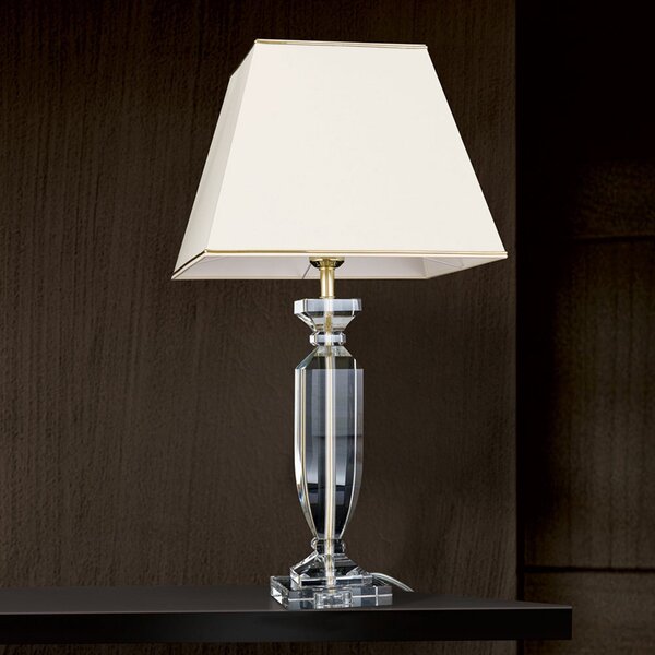 ORION Trofej stolne lampe s kristalnim zlatom/krem, Bež, Dnevni boravak/blagovaonica, Kristal