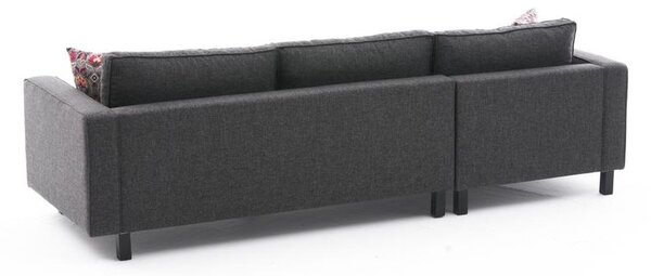 Atelier Del Sofa Kutna garnitura KALE LINEN, antracit, Kale Linen - Anthracite