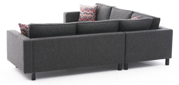 Atelier Del Sofa Kutna garnitura KALE LINEN, antracit, Kale Linen - Anthracite