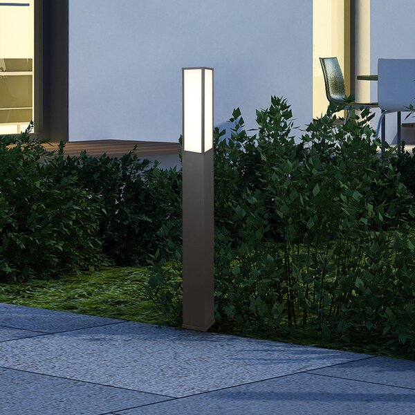 Trio Lighting LED staza Fuerte, antracit, aluminij, IP54, Crno, Metal