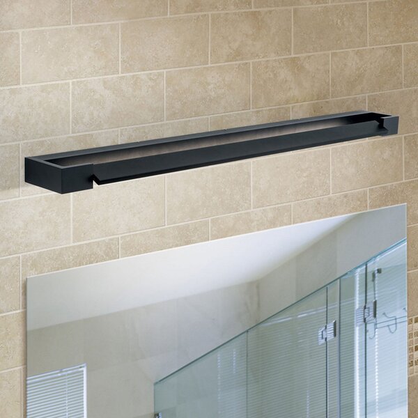 ORION Marilyn LED svjetiljka za ogledalo u crnoj boji, širine 90 cm, Crno, kupaonica, Metal