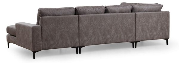 Atelier Del Sofa Kutna garnitura, Antracit, Porto Corner (EOT-C-02-CHL) - Anthracite