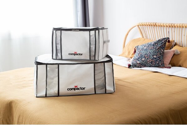 Vakuumska/ojačana tekstilna kutija za pohranu odjeće 42x25x25 cm Life – Compactor