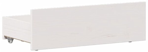 Okvir kreveta bez madraca s uzglavljem 90 x 200 cm od borovine - Smeđa / 90 x 200 cm