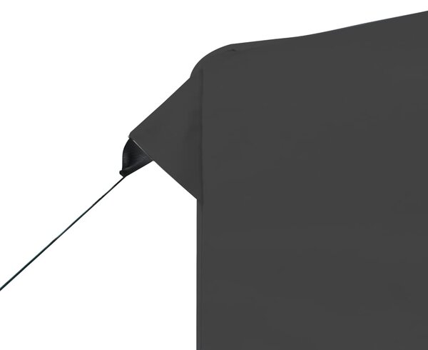 Profesionalni sklopivi šator za zabave aluminij 2x2 m antracit - Antracitno siva / N/A