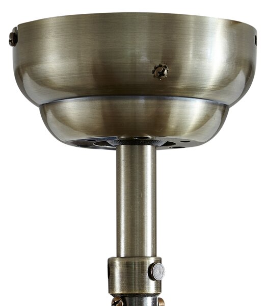Stropni ventilator mjed s drvom 107,5 cm s poteznim prekidačem - Mistral Karel