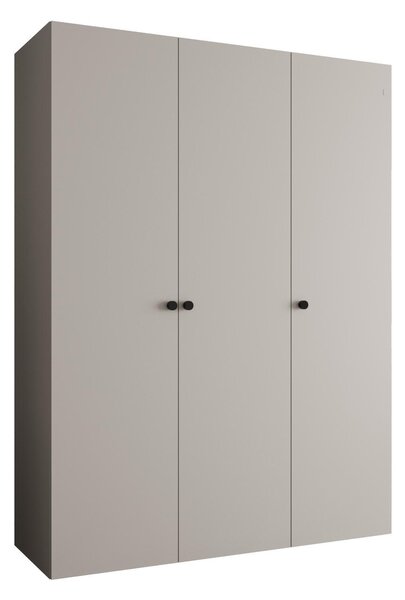 Ormar za garderobu 150 cm Parna 1 (kašmir + crna)