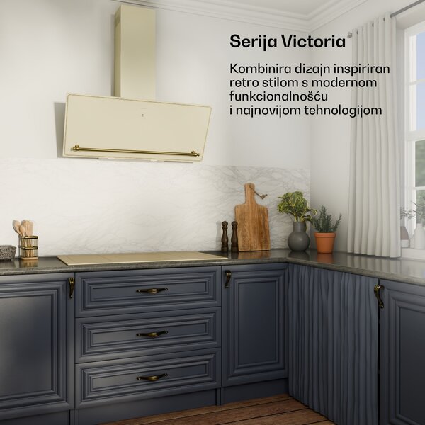Klarstein Victoria 5 Flex, indukcijska ploča, ugradbena, 7400W, 2 Flex zone, timer