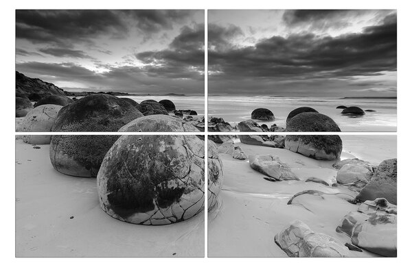 Slika na platnu - Kamenje na plaži 107ČD (90x60 cm)