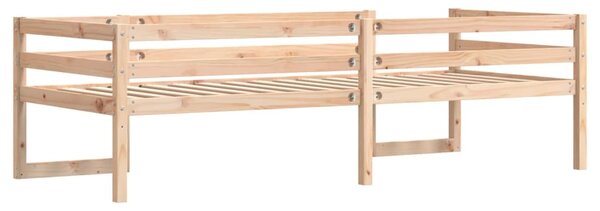 Okvir za dječji krevet 75 x 190 cm od masivne borovine - Smeđa / 75 x 190 cm