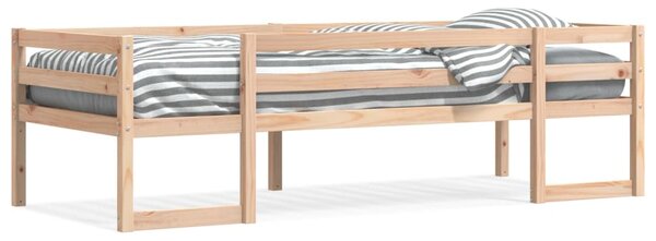Okvir za dječji krevet 75 x 190 cm od masivne borovine - Smeđa / 75 x 190 cm