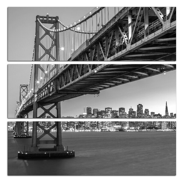 Slika na platnu - San Francisco - kvadrat 3923ČC (75x75 cm)