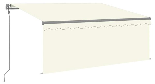Automatska tenda na uvlačenje s roletom 3 x 2,5 m krem - Krema / 3 x 2.5 m