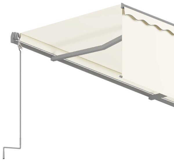 Automatska tenda na uvlačenje s roletom 3 x 2,5 m krem - Krema / 3 x 2.5 m