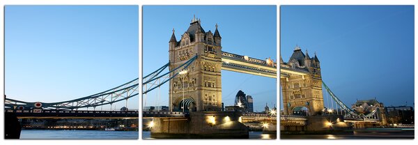 Slika na platnu - Tower Bridge - panorama 530B (90x30 cm)