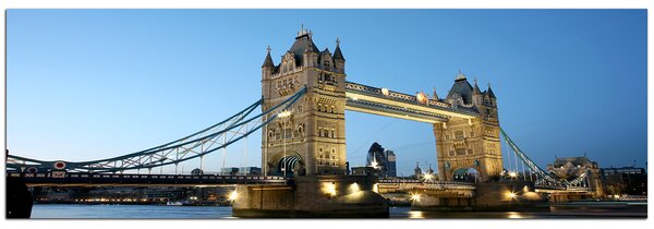 Slika na platnu - Tower Bridge - panorama 530A (105x35 cm)