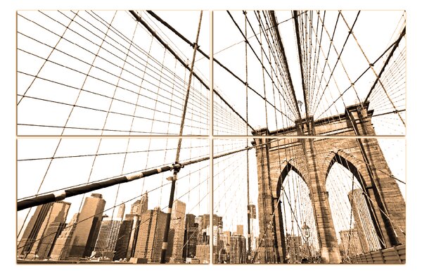 Slika na platnu - Manhattan Bridge 1925FD (90x60 cm)